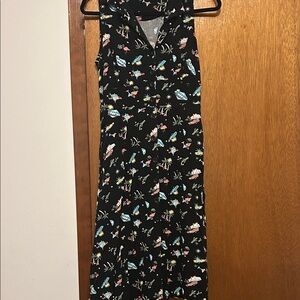 Joanie New Vegas theme midi button down dress